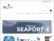 Tablet Screenshot of kingfishersys.com